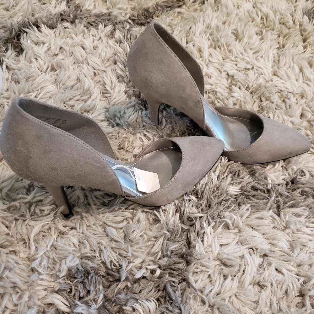 Grey 8 1/2 heels